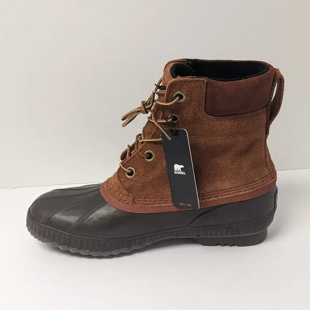 Sorel Cheyanne II Waterproof Winter Boots, Dark Amber, Men's 10 M